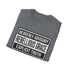 Heavenly Advisory Rebellious Grace T-Shirt