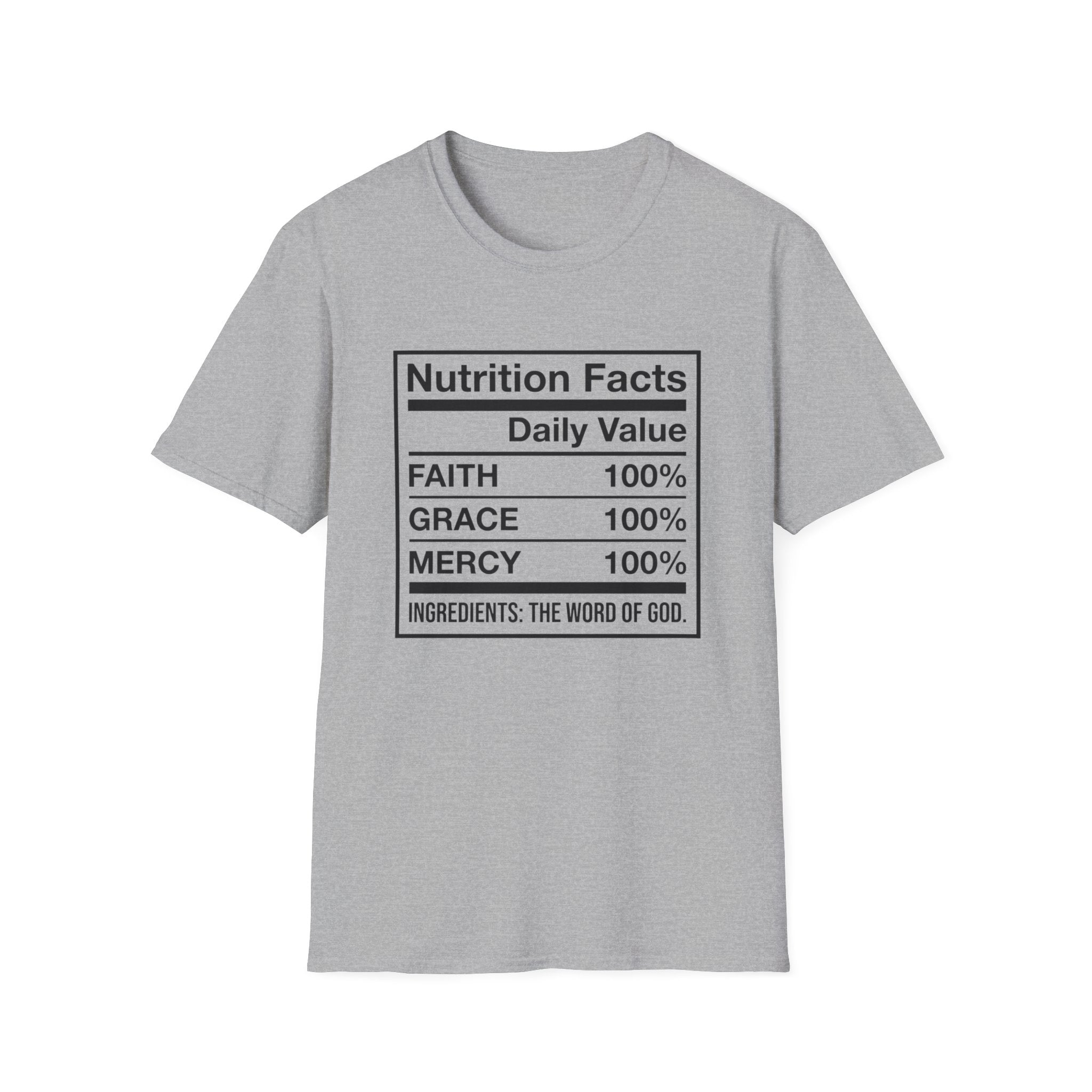Nutrition Facts T-Shirt