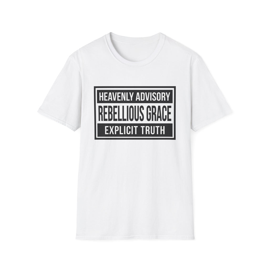 Heavenly Advisory Rebellious Grace T-Shirt