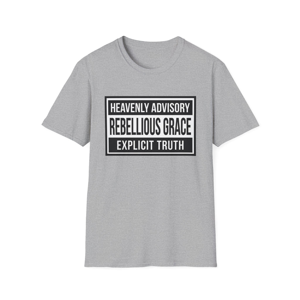 Heavenly Advisory Rebellious Grace T-Shirt