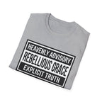 Heavenly Advisory Rebellious Grace T-Shirt