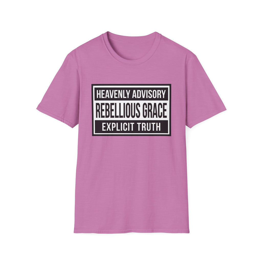 Heavenly Advisory Rebellious Grace T-Shirt