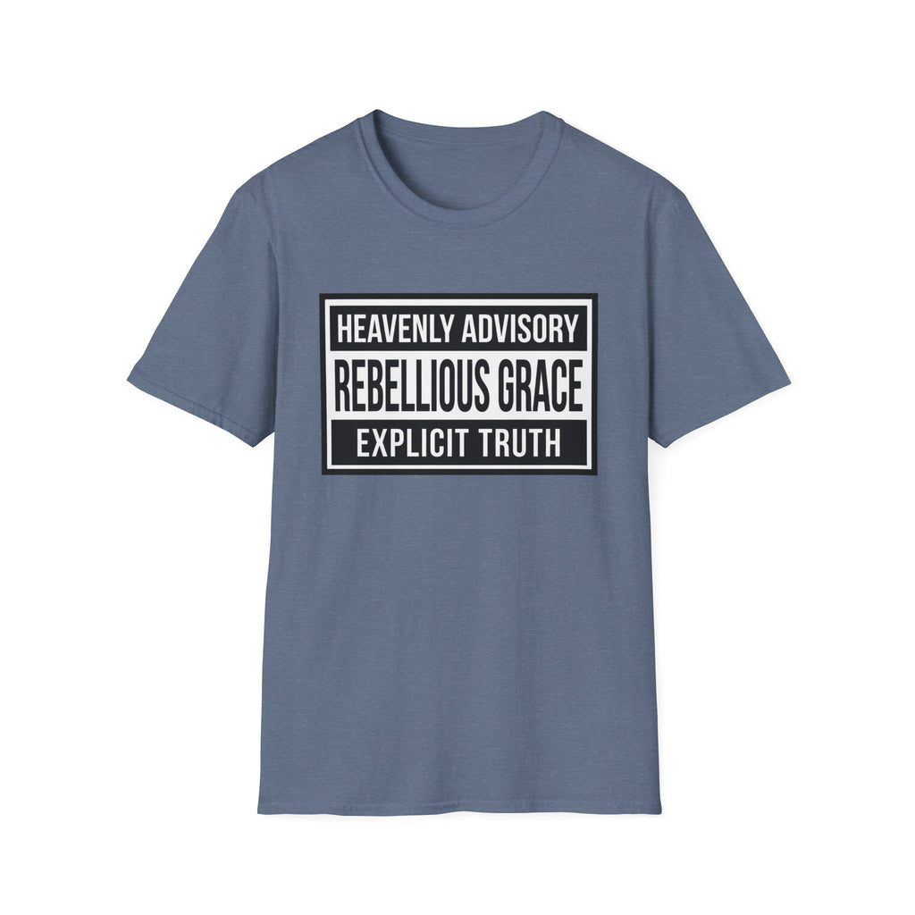 Heavenly Advisory Rebellious Grace T-Shirt